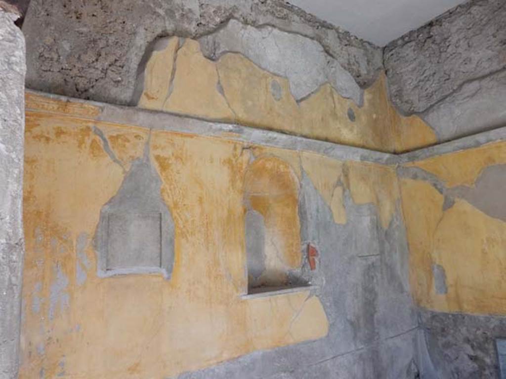 VIII.3.14 Pompeii. May 2016. Upper south wall of cubiculum. Photo courtesy of Buzz Ferebee.