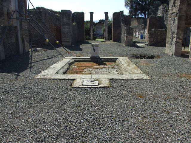 VIII.5.2 Pompeii.  March 2009.  Room 3. Looking west.