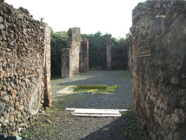 VIII.5.9 Pompeii.  March 2009.  Room 2, with stairs to upper floor.