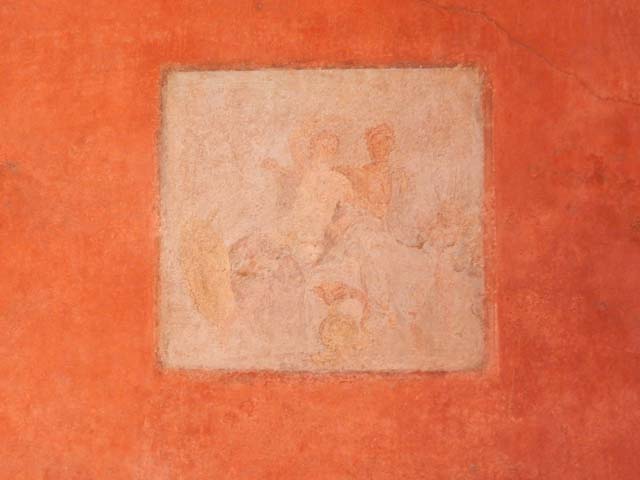VIII.5.37 Pompeii. September 2005. Room 15, west wall of kitchen.