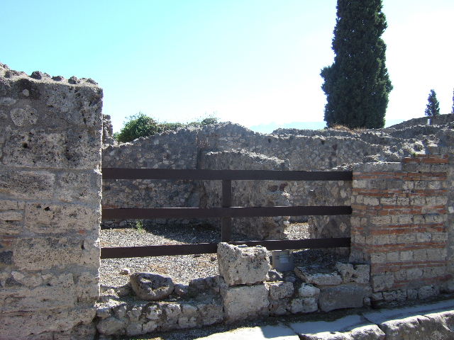 VIII.7.26 Pompeii. September 2010. Looking west across second eastern room. Photo courtesy of Drew Baker.
