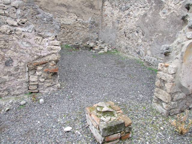 IX.1.7 Pompeii.  December 2007.  Three rooms at the east end of atrium.

