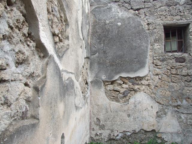 IX.1.22 Pompeii. December 2007.Room 1, west wall of atrium.