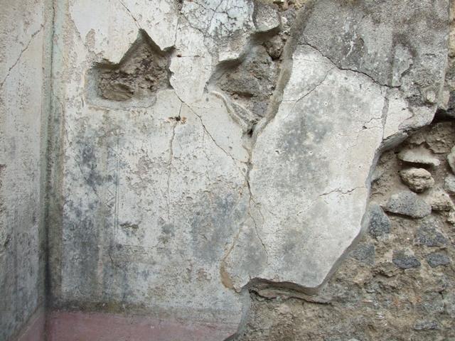 IX.1.22 Pompeii. December 2007. Room 29, bench in private bakery area. 