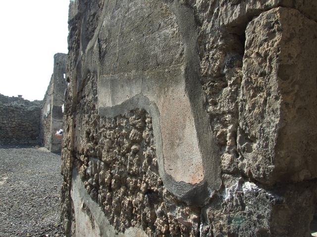 IX.2.17 Pompeii. March 2009. Room 2, Cubiculum. North wall.