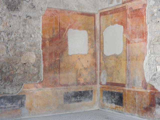 IX.3.5 Pompeii. March 2009. Room 15, panel on south end of west wall.