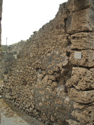IX.3.23 Pompeii. May 2005. Looking south along entrance corridor to atrium.