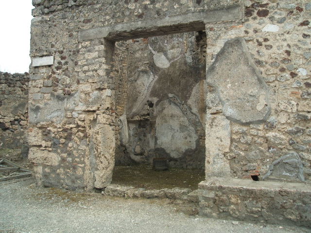 IX.8.7 Pompeii. March 2009. East wall.