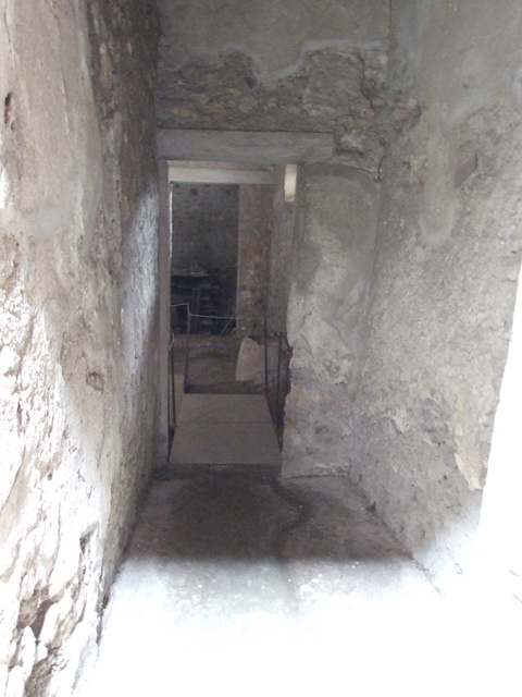 IX.13.1-3 Pompeii. March 2009. Room 18, south wall.
