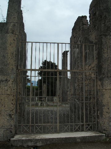 IX.14.4 Pompeii. May 2005. Impluvium in atrium.