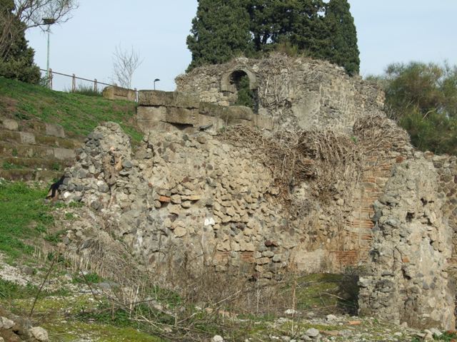 City walls and Tower XII.  December 2007.