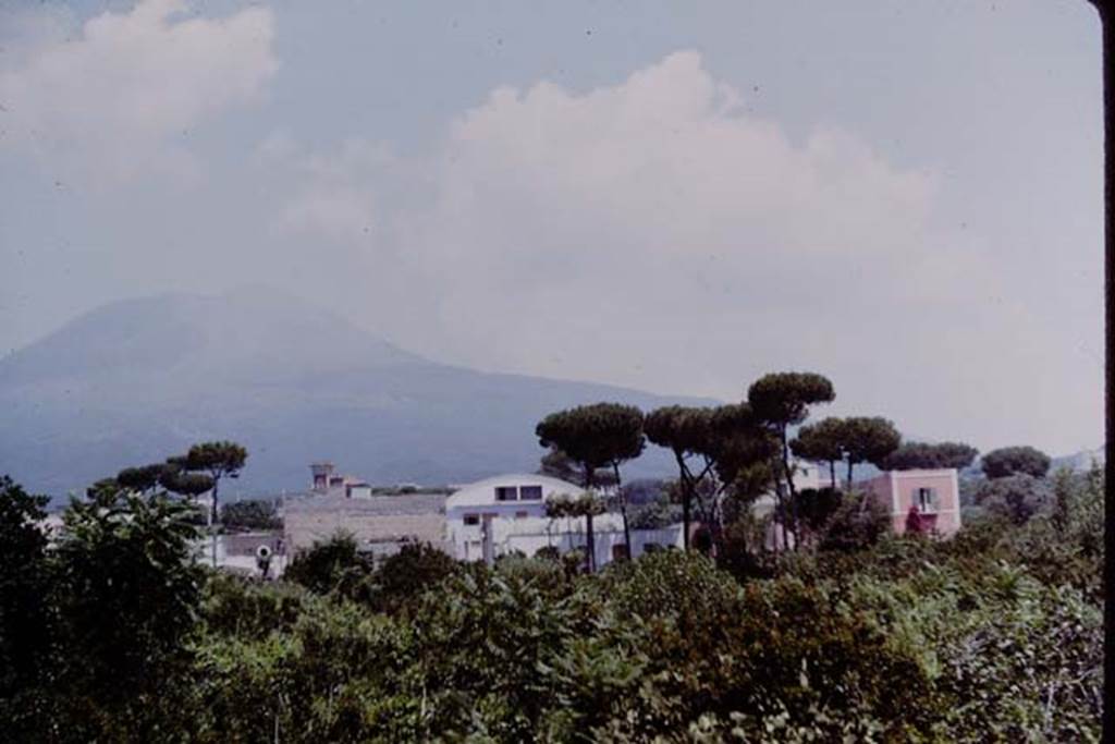 Vesuvius. 1964. Photo by Stanley A. Jashemski.
Source: The Wilhelmina and Stanley A. Jashemski archive in the University of Maryland Library, Special Collections (See collection page) and made available under the Creative Commons Attribution-Non-commercial License v.4. See Licence and use details.
J64f1137
