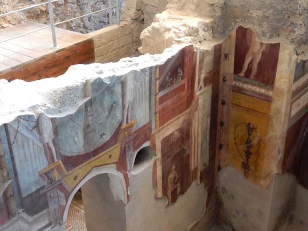 I.6.2 Pompeii. May 2016. Looking towards upper west end of south wall. Photo courtesy of Buzz Ferebee.