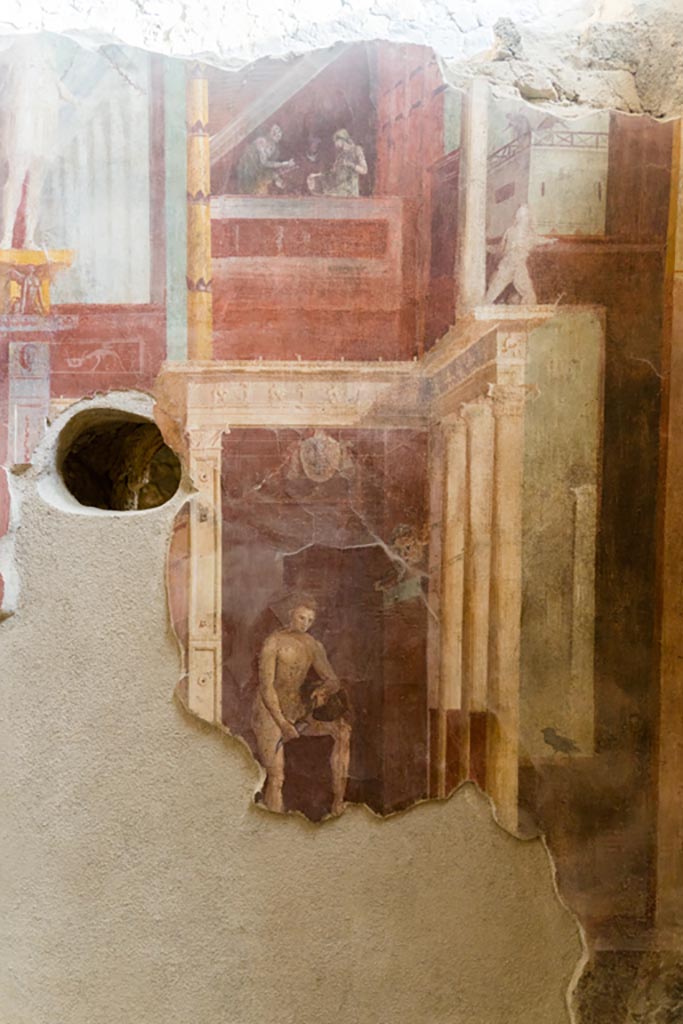 I.6.2 Pompeii. October 2023. Looking towards south wall at west end. Photo courtesy of Johannes Eber.