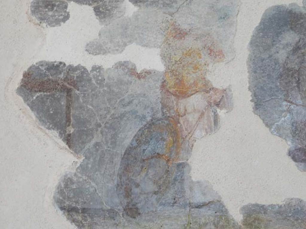 I.6.2 Pompeii. May 2016. Detail from upper north wall of north wing. Photo courtesy of Buzz Ferebee.