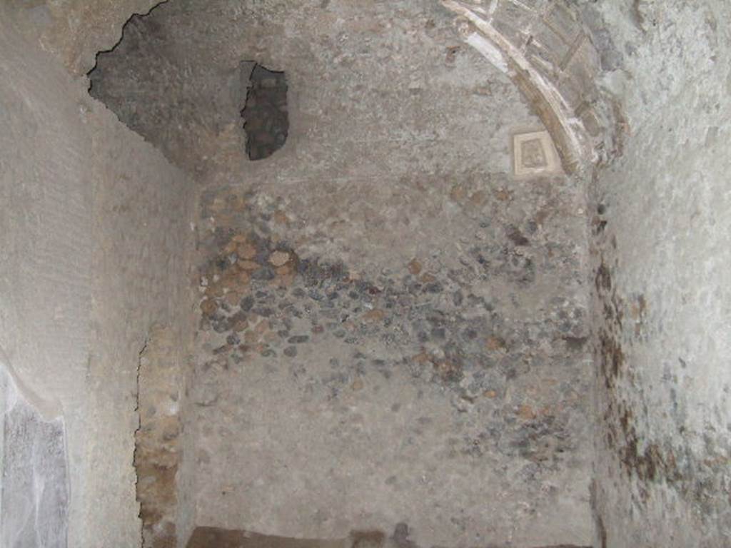 I.6.2 Pompeii. May 2006. Vaulted wall and ceiling stucco at west end of north wing of cryptoporticus.