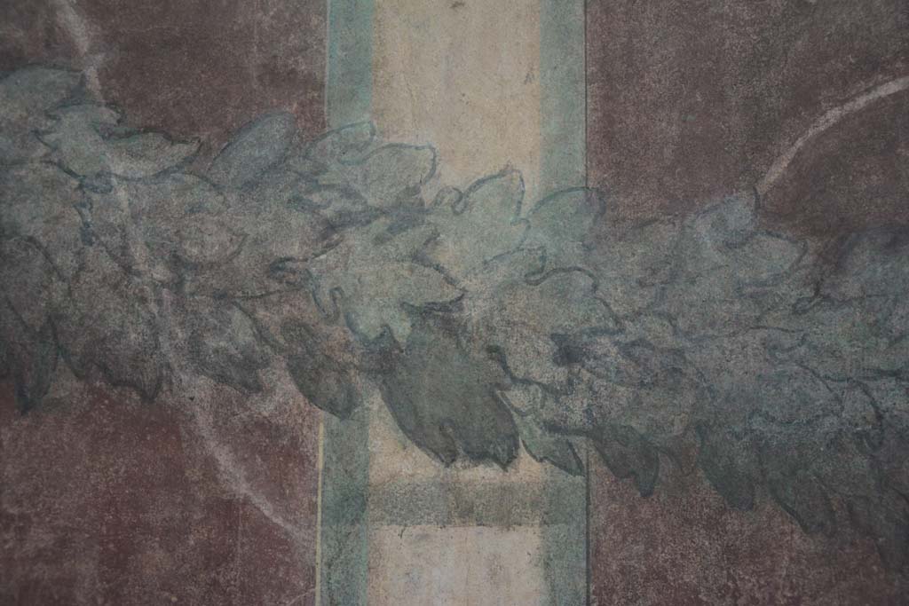 I.6.2 Pompeii. March 2019. Detail of painted decoration from east wall of west wing of cryptoporticus.
Foto Annette Haug, ERC Grant 681269 DÉCOR.