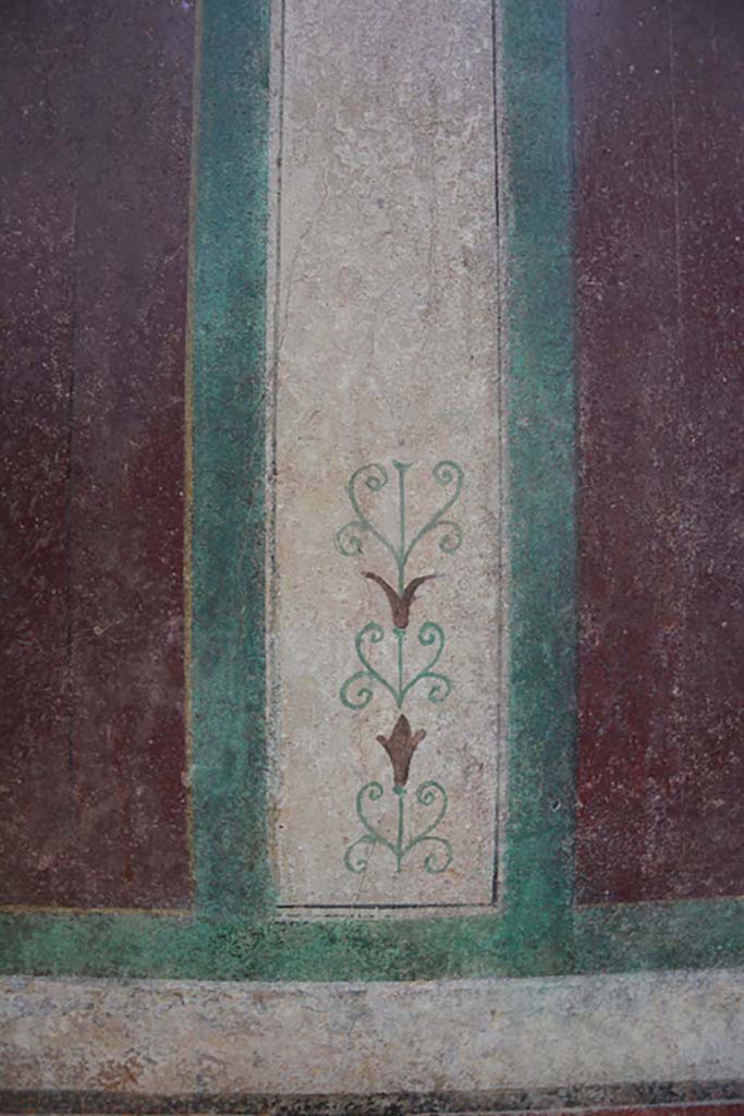 I.6.2 Pompeii. March 2019. Detail of painted decoration from west wall of west wing.
Foto Annette Haug, ERC Grant 681269 DÉCOR.
