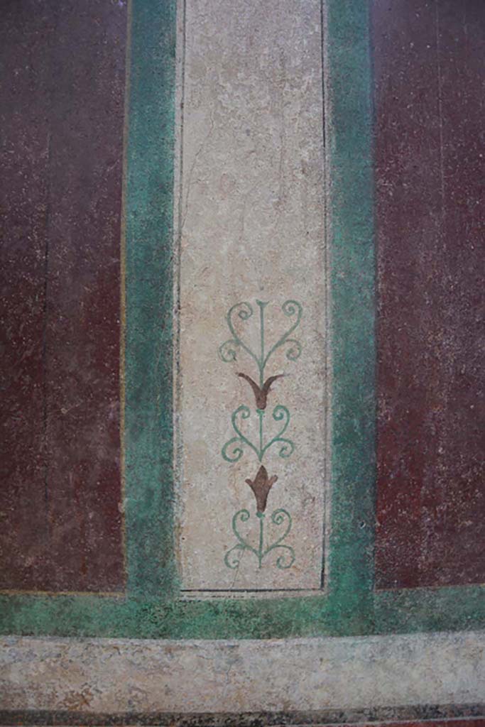 I.6.2 Pompeii. March 2019. Detail of painted decoration from west wall of west wing.
Foto Annette Haug, ERC Grant 681269 DÉCOR.