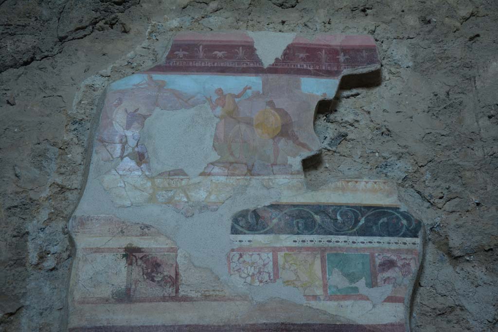 I.6.2 Pompeii. March 2019. West wall of west wing of cryptoporticus, painting of pestilence scene. 
Foto Annette Haug, ERC Grant 681269 DÉCOR.
