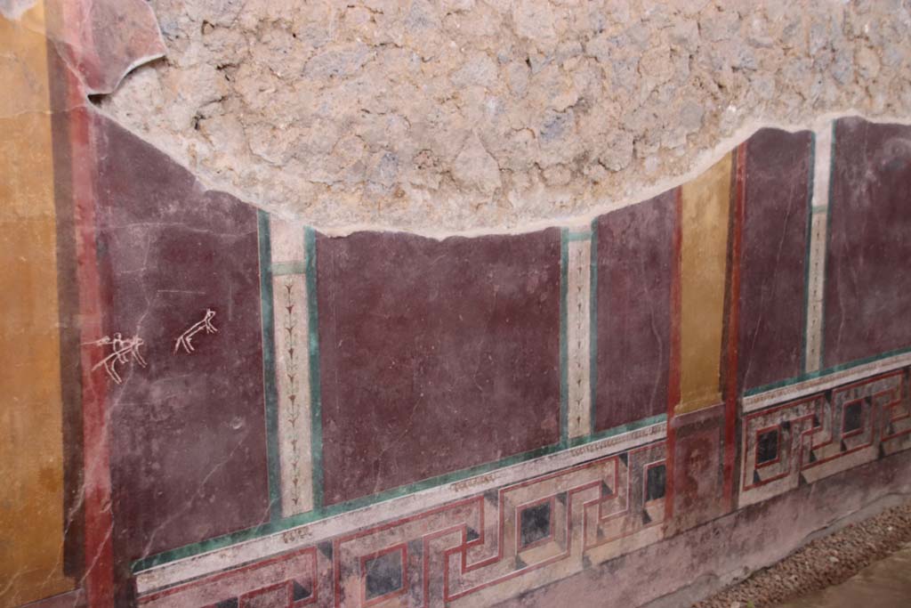 I.6.2 Pompeii. September 2019. West wall of west wing of cryptoporticus. Photo courtesy of Klaus Heese.