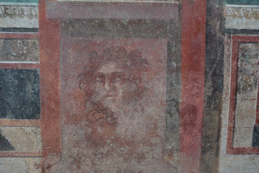 I.6.2 Pompeii. March 2019. Detail from west wall of west wing of cryptoporticus.
Foto Annette Haug, ERC Grant 681269 DÉCOR.

