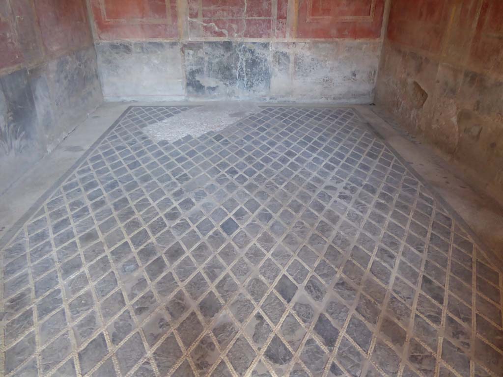 I.10.4 Pompeii. September 2018. Room 15, looking east across flooring.
Foto Annette Haug, ERC Grant 681269 DÉCOR.