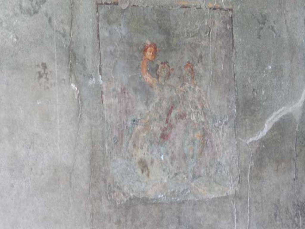 I.10.4 Pompeii. May 2015. Room 11, central painting from west wall. Photo courtesy of Buzz Ferebee.