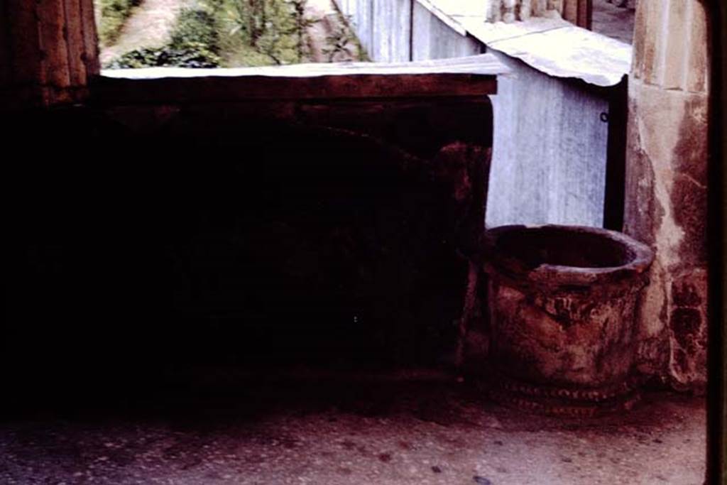 I.10.4 Pompeii. 1964. North side of peristyle, near north-west corner of portico. Photo by Stanley A. Jashemski.
Source: The Wilhelmina and Stanley A. Jashemski archive in the University of Maryland Library, Special Collections (See collection page) and made available under the Creative Commons Attribution-Non Commercial License v.4. See Licence and use details.
J64f1918