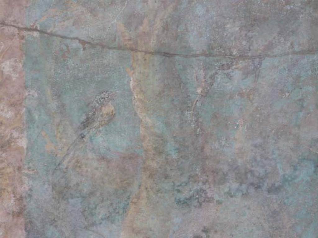 I.10.4 Pompeii. May 2012. Alcove 25, detail from panel on west side of south wall. Photo courtesy of Buzz Ferebee.