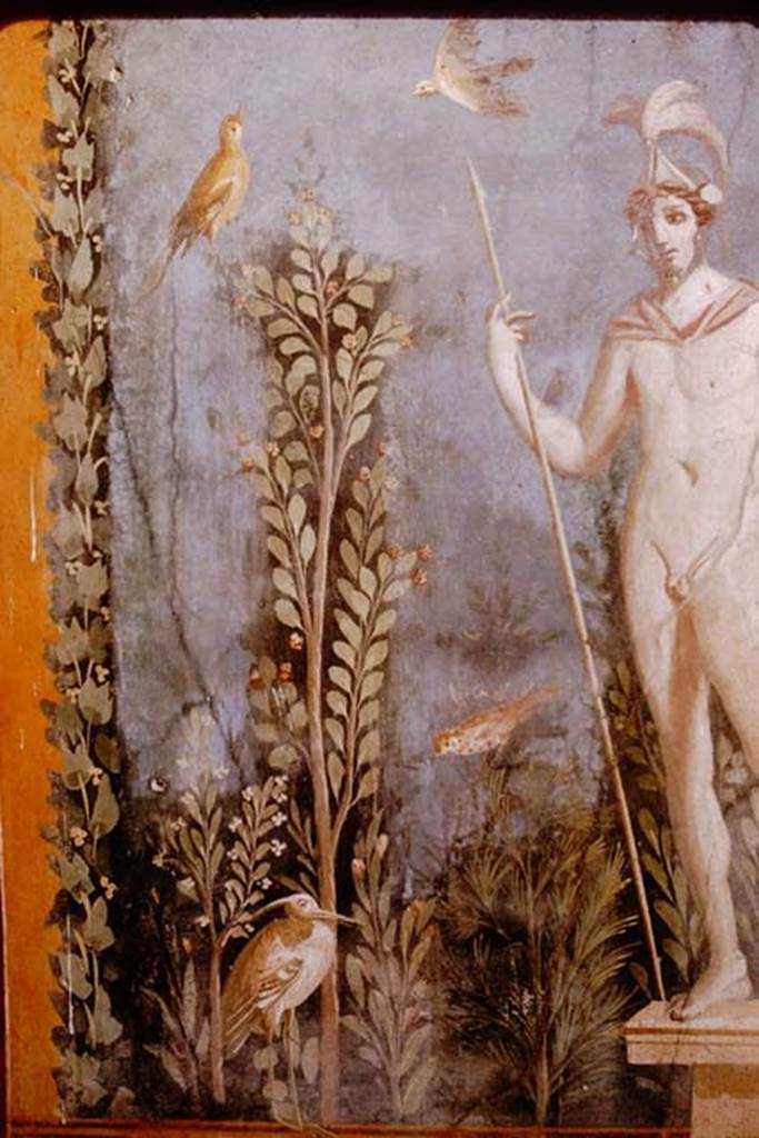 II.3.3 Pompeii. 1964. Room 11, east panel of south wall. Photo by Stanley A. Jashemski.
Source: The Wilhelmina and Stanley A. Jashemski archive in the University of Maryland Library, Special Collections (See collection page) and made available under the Creative Commons Attribution-Non Commercial License v.4. See Licence and use details.
J64f1733