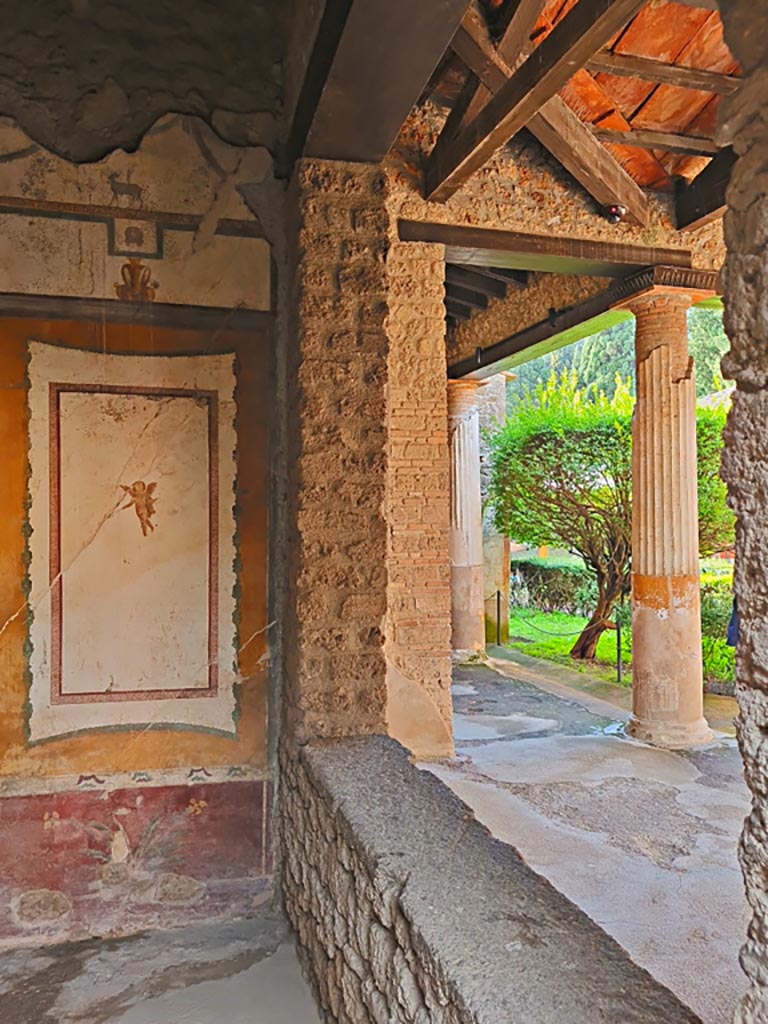 II.3.3 Pompeii. March 2024.
Room 4, looking through window towards south-west corner. Photo courtesy of Giuseppe Ciaramella.