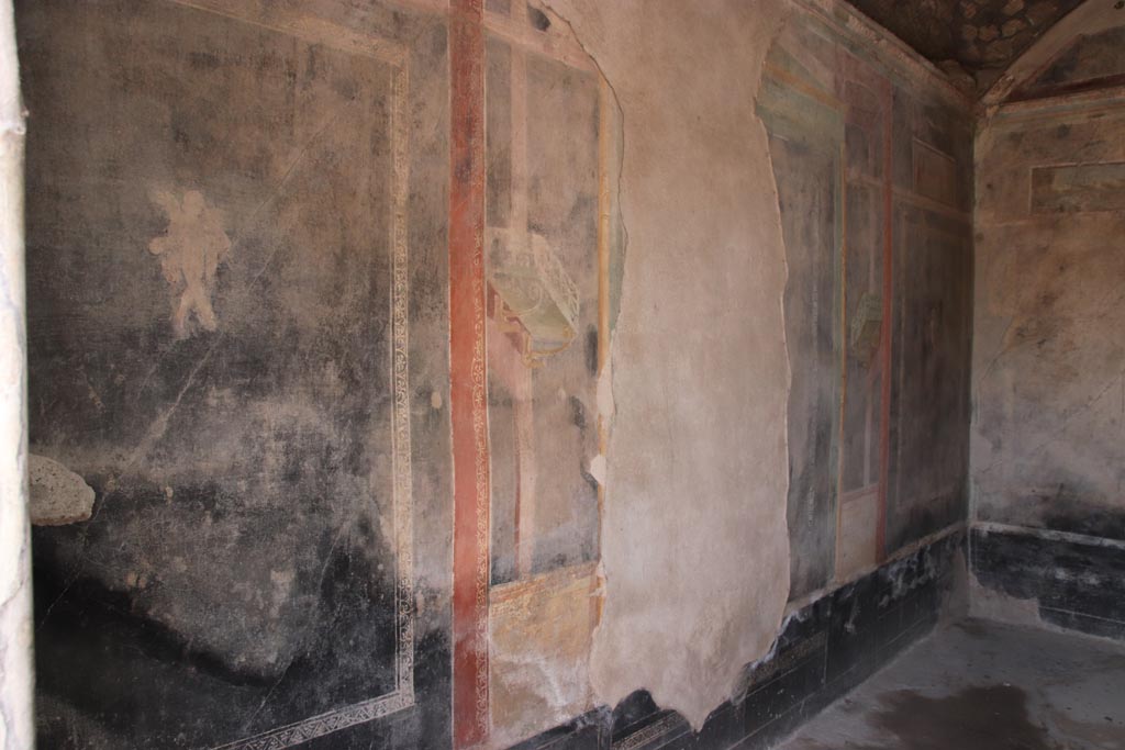 II.3.3 Pompeii. May 2024. Room 6, looking west along south wall. Photo courtesy of Klaus Heese.