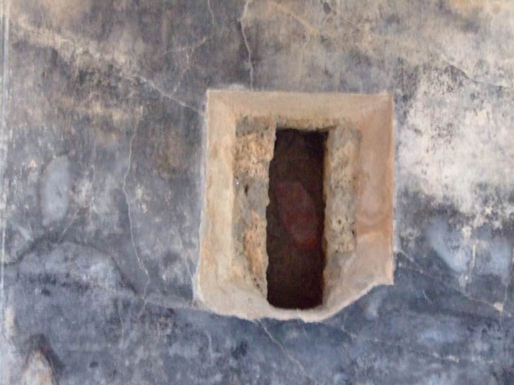 II.3.3 Pompeii. March 2009. Room 6. Triclinium. North wall.