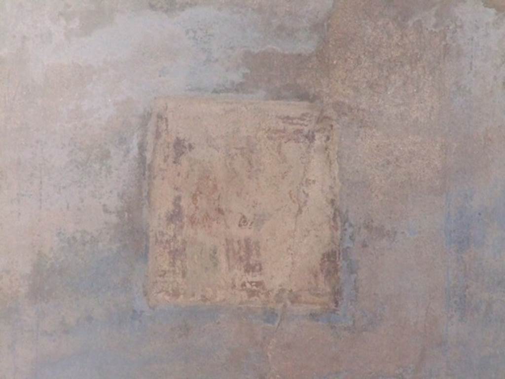 II.3.3 Pompeii. March 2009. Room 10, east wall with remains of wall painting.