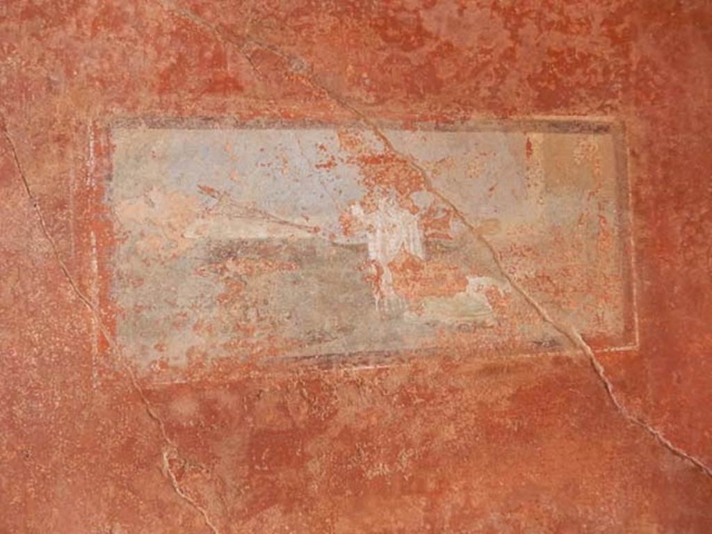 II.3.3 Pompeii. May 2016. Room 11, painted panel from north end of west wall of north portico. Photo courtesy of Buzz Ferebee.