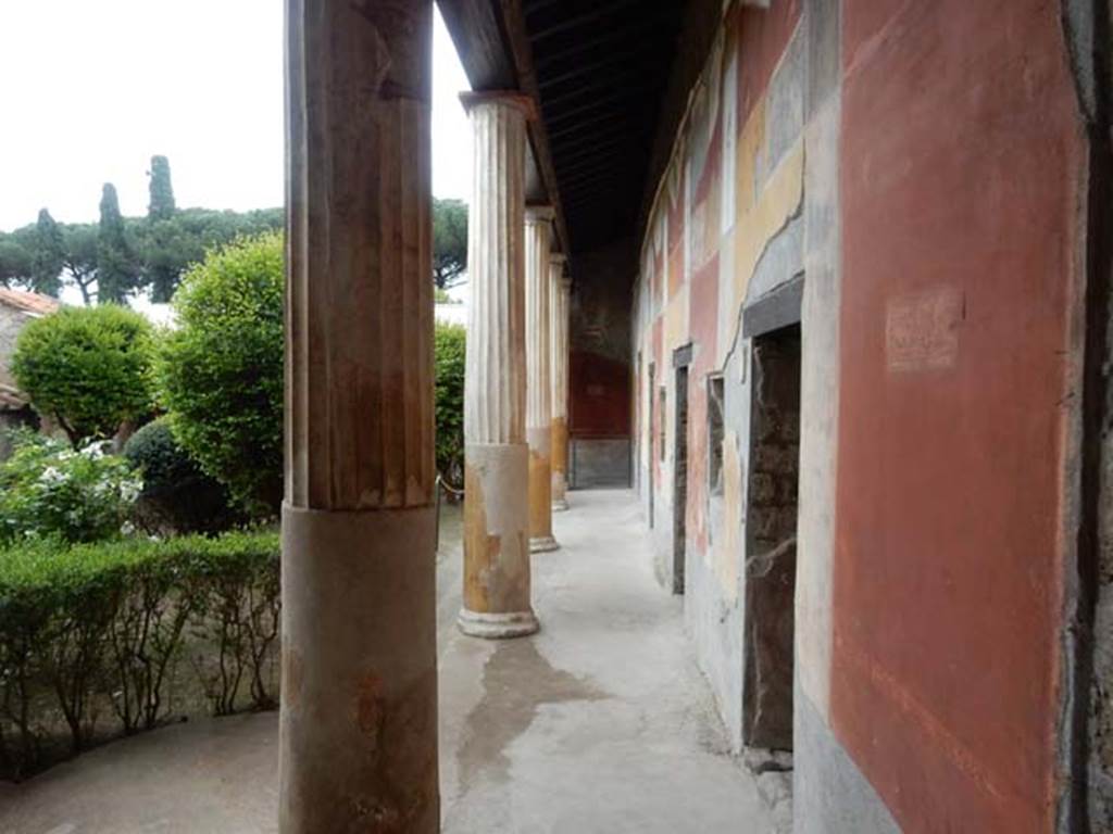 II.3.3 Pompeii, May 2016. Room 11, looking south along west portico. Photo courtesy of Buzz Ferebee.