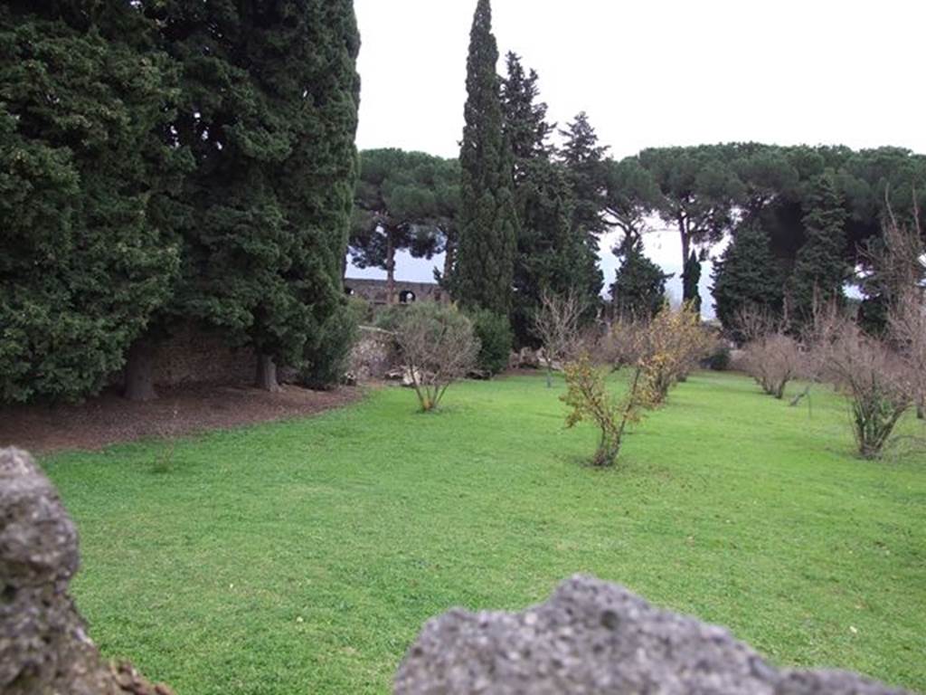 II.4.6 Pompeii. December 2006. Garden view from rear of swimming pool