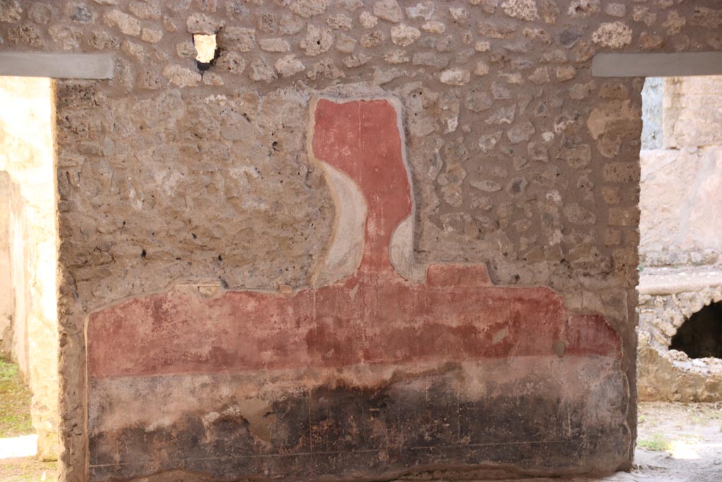 II.4.10 Pompeii. October 2023. Looking towards south wall of atrium. Photo courtesy of Klaus Heese.