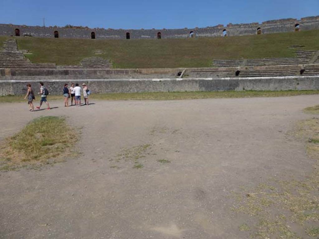 II.6 Pompeii. June 2012. Looking towards east side of Amphitheatre. Photo courtesy of Michael Binns.