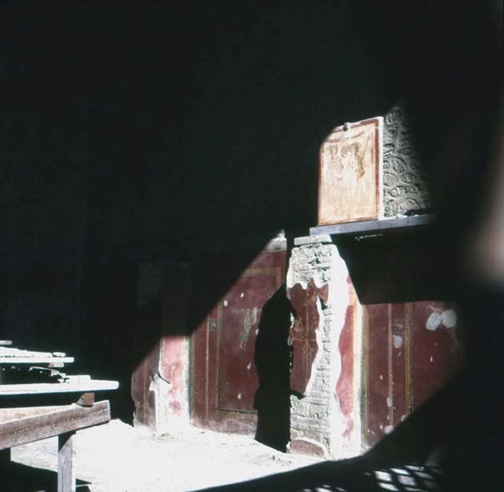 III.3.6 Pompeii. 1969. East wall. Photo courtesy of Alix Barbet (cl. A.Barbet POMP.00357, année 1969).