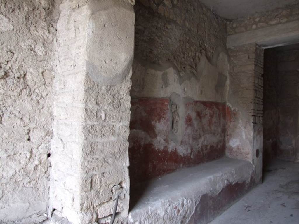 III.4.3 Pompeii. March 2009. Room 1, west side of entrance corridor.