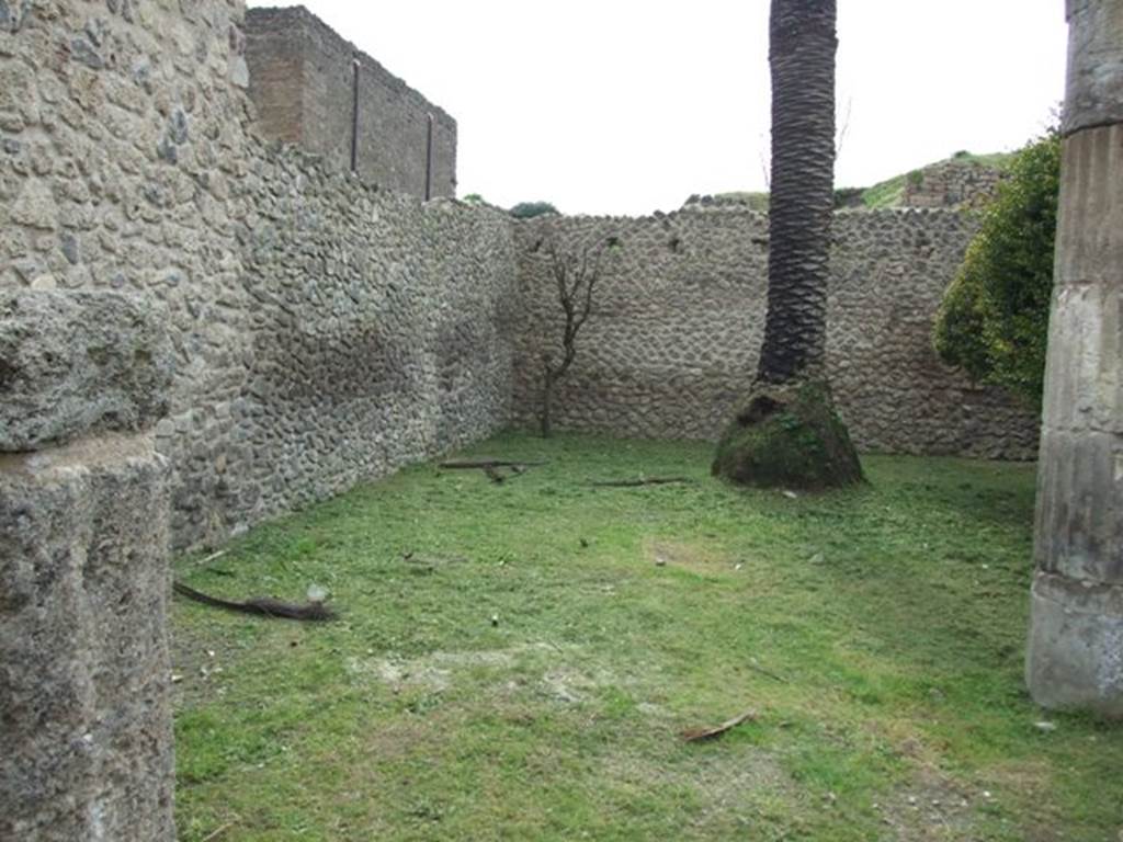 III.4.b. Pompeii. March 2009. Garden area. Looking west.