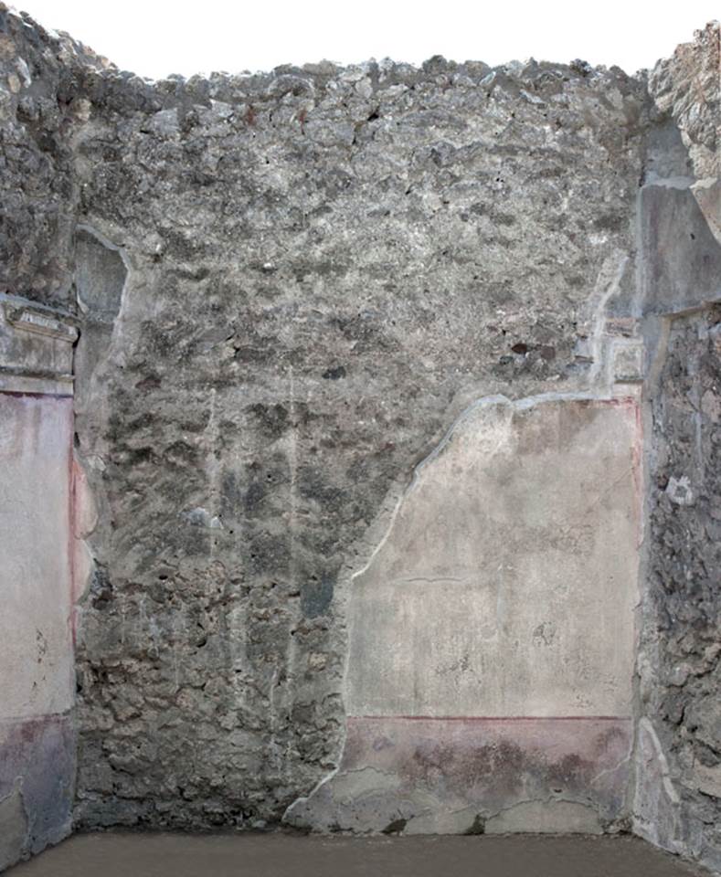 V.1.26 Pompeii. c.2003-07. Room “d”, west wall. Photo by Hans Thorwid.
Photo courtesy of The Swedish Pompeii Project.