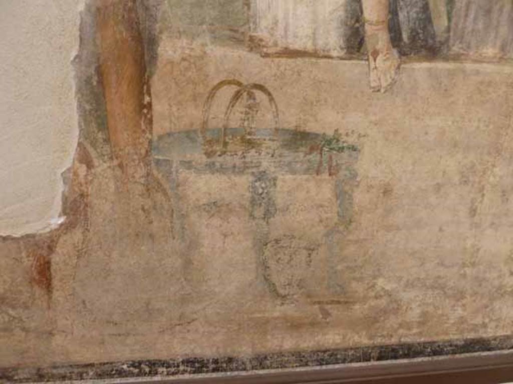 V.1.26 Pompeii. May 2010. Detail from painting of Iphigenia in Tauris, from the north wall of tablinum. Now in Naples Archaeological Museum. Inventory number 111439.