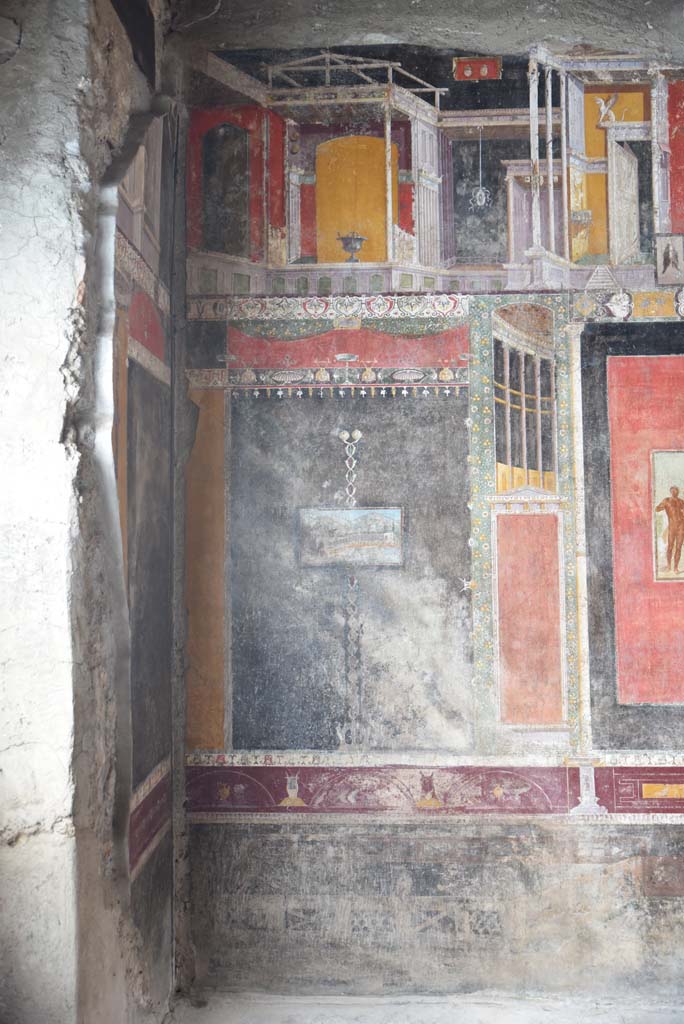 V.4.a Pompeii. March 2018. Room ‘h’, east end of south wall of tablinum.
Foto Annette Haug, ERC Grant 681269 DÉCOR.