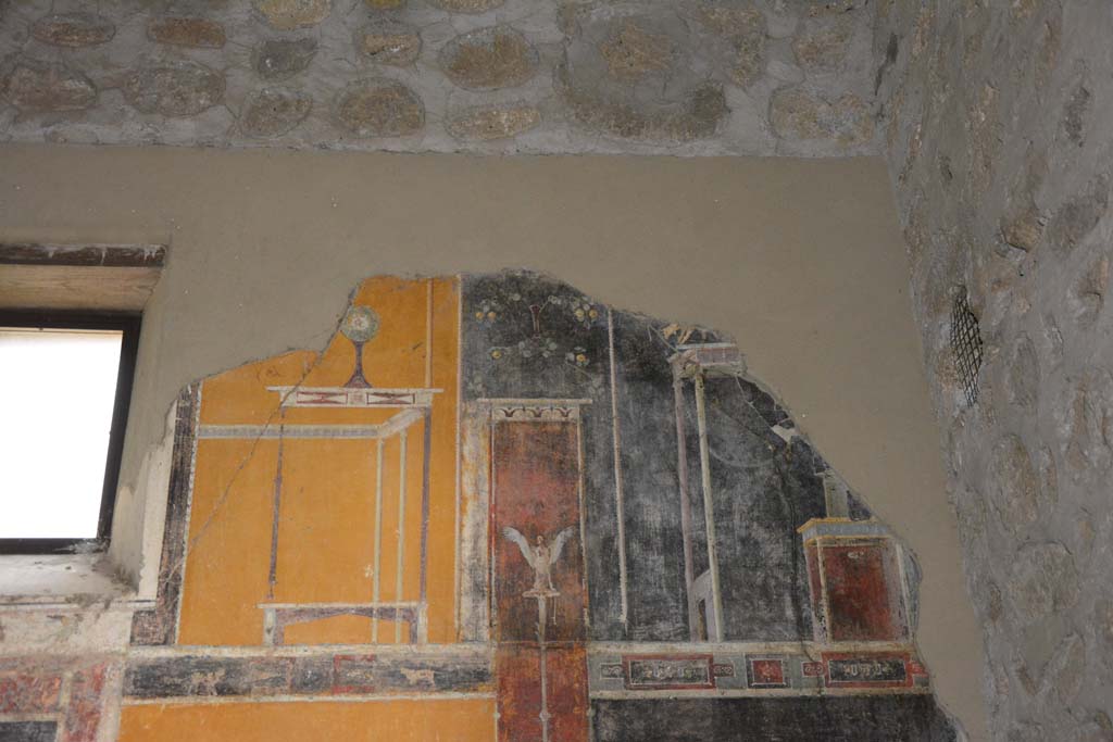 V.4.a Pompeii. March 2018. Room ‘g’, upper east wall at south end.
Foto Annette Haug, ERC Grant 681269 DÉCOR.