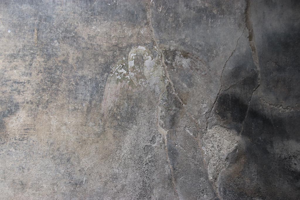 V.4.a Pompeii. October 2023.
Room ‘b’, detail from fourth panel on north wall at east end in north-east corner. Photo courtesy of Klaus Heese.