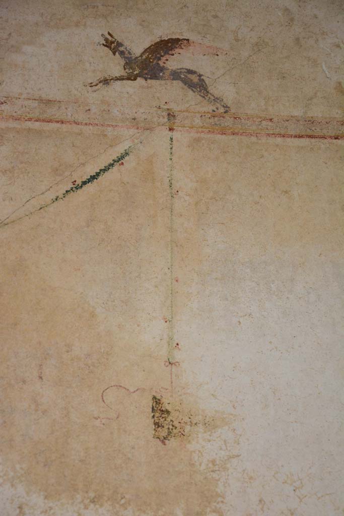 V.4.a Pompeii. March 2018. Room ‘c’, detail from upper south wall at west end.
Foto Annette Haug, ERC Grant 681269 DÉCOR.