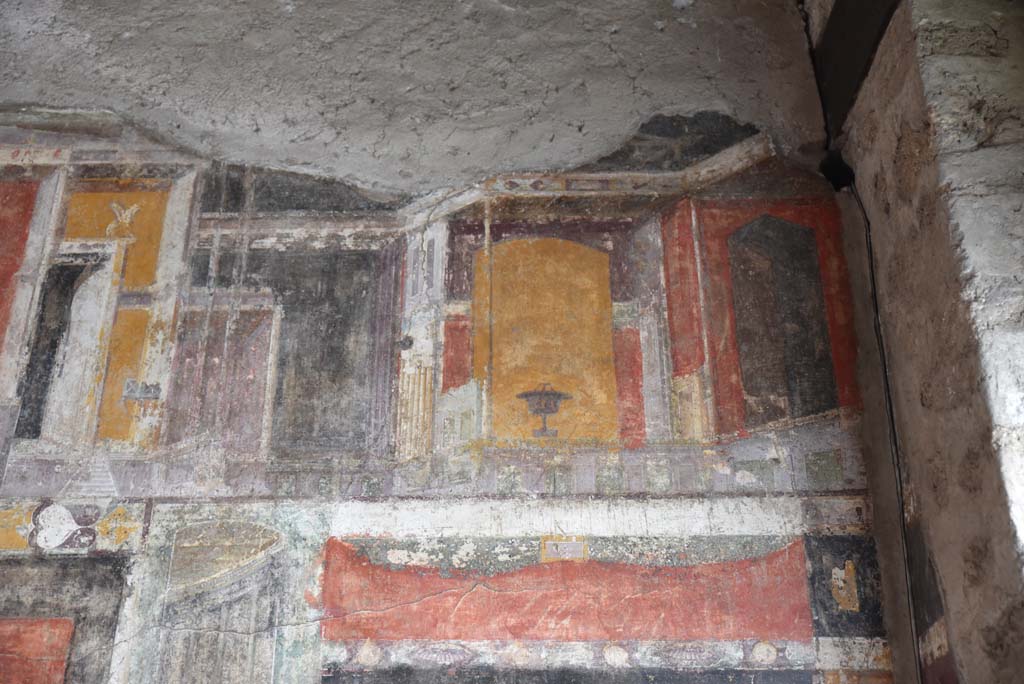 V.4.a Pompeii. March 2018. Room ‘h’, upper north wall in north-east corner.
Foto Annette Haug, ERC Grant 681269 DÉCOR.